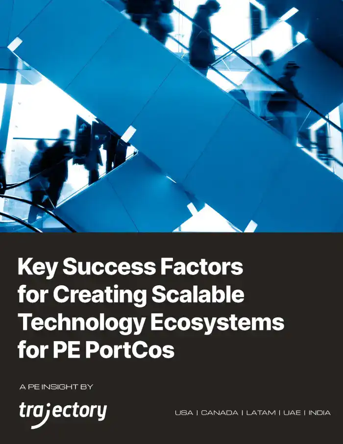 Key Success Factors for Creating Scalable Technology Ecosystems for PE Portcos cover image