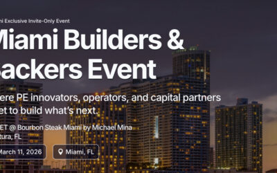 Miami Builders & Backers Night: Hosted by Trajectory, Vector & Ramp RSVP