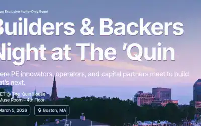 Builders & Backers Night at The ’Quin: Hosted by Trajectory, Vector & Ramp