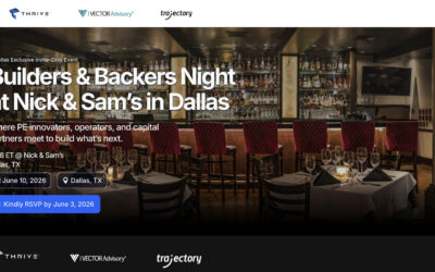 Builders & Backers Night at Nick & Sam’s in Dallas